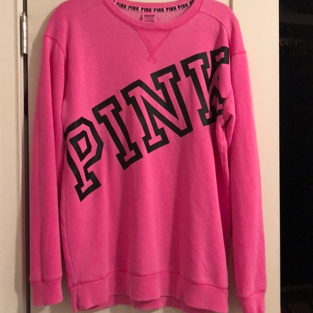 Pink Sweatshirt AND Sweatpants